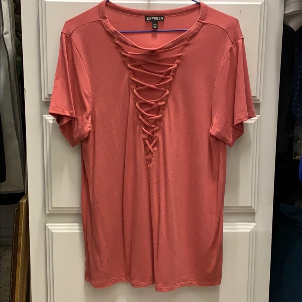 Coral Pink Express top